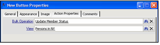 Run Entity Bulk Operation Action Properties