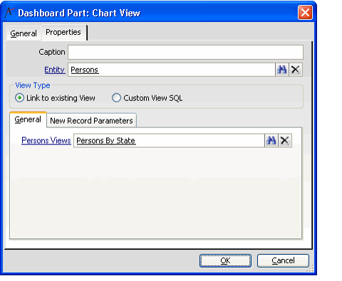 View Container Properties