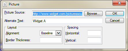 Picture Tab