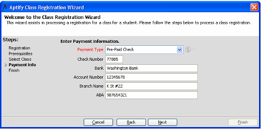 Payment -Information