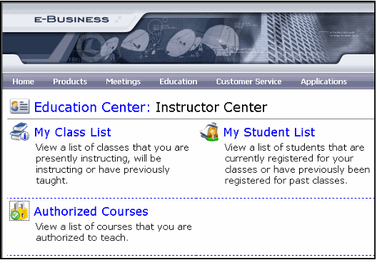 Instructor -Center