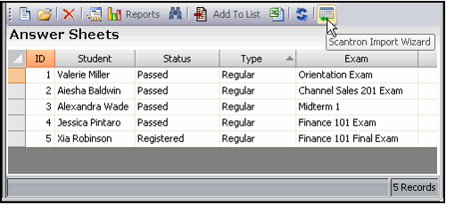 Scantron Import Wizard Icon