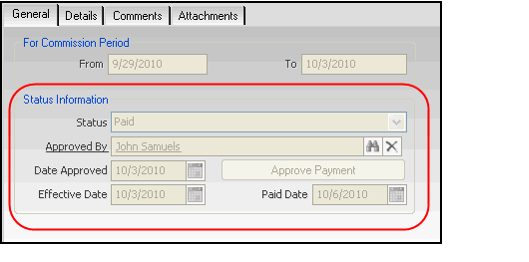 Approved -Payment
