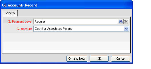 Specify Organization's Cash Account