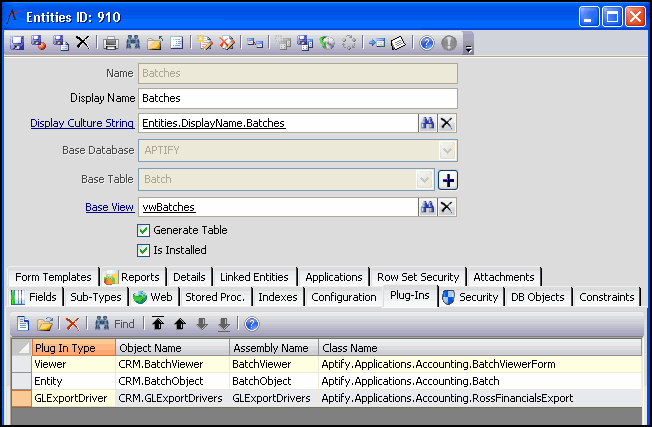 GLExportDriver Entity Plug-In