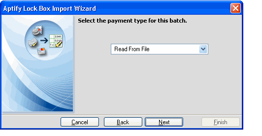Selecting Payment Type