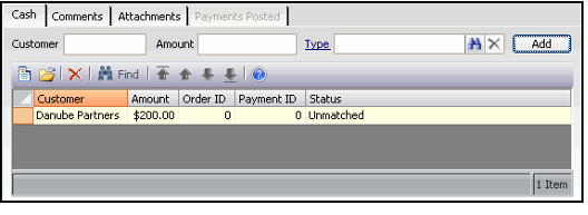 Manually Processing Cash Receipts – Aptify Support