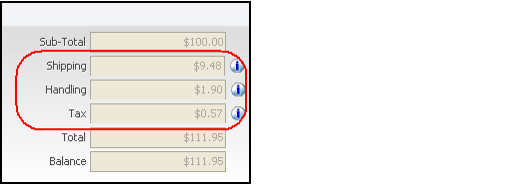 Order Total Fields with Tax Included in Shipping