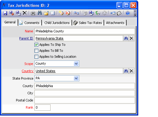 Philadelphia County Jurisdiction