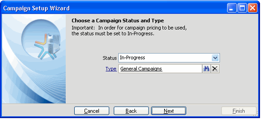 Campaign -Status and Type