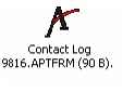 Appointment Record in -Outlook