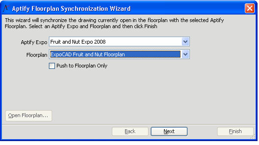 Specify -Floorplan to Synchronize