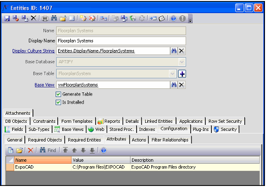 Configure Attribute