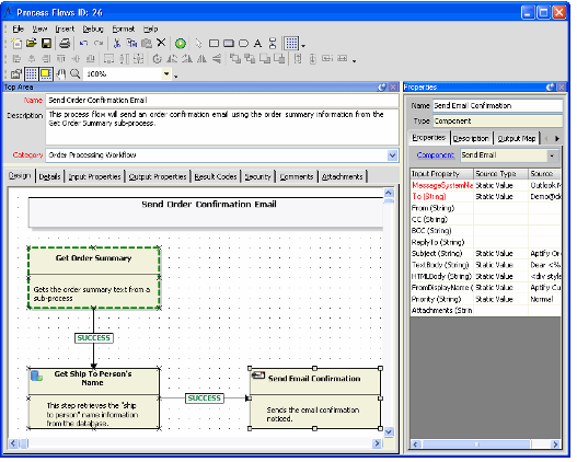 Process Flows Form