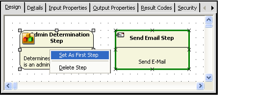 Set As First Step