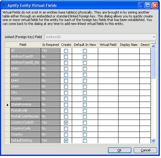 Creating -irtual Fields for Shared Embedded Links