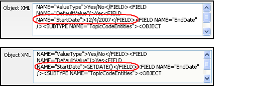 Modifying Object XML