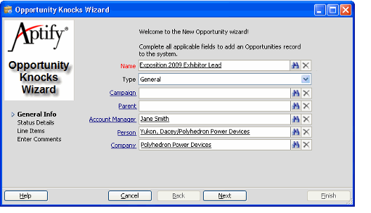Sample Wizard Image