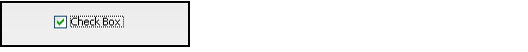 Sample Check Box Field