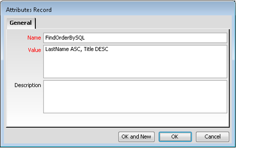 FindOrderBySQL Attribute Example