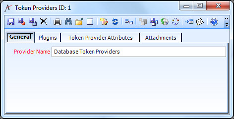 Token Providers Record